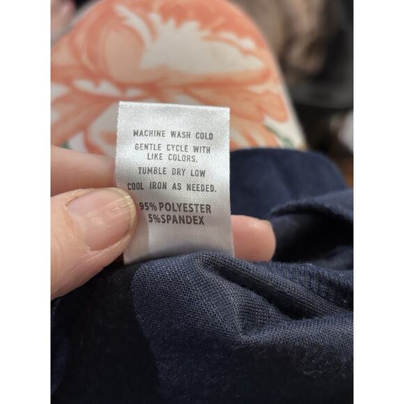 Sovereign Code Girls Navy Blue Joggers/Gold Trim Size 10 - Picture 7 of 7